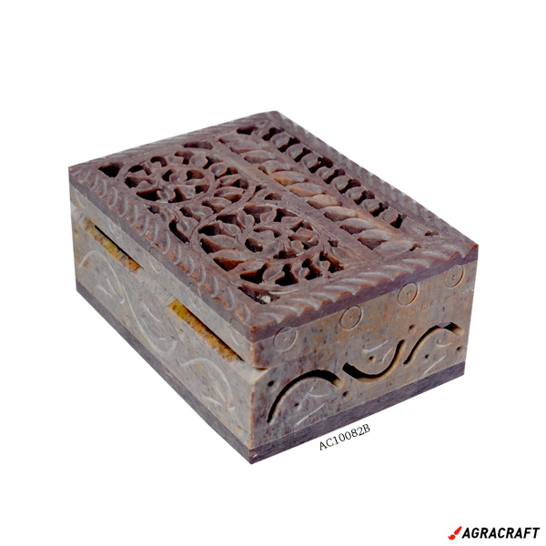 Agracraft Handicraft Marble Box Carving Work