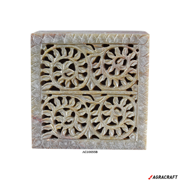 Handicraft Marble Box Carving Work