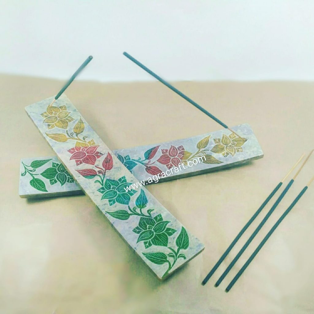 Handicraft Marble Soapstone Decorative Agarbatti Stand