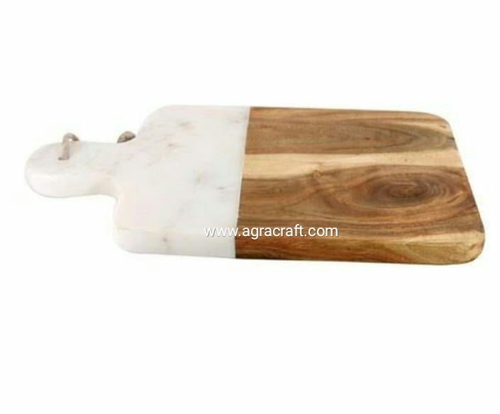 Agracraft Marble Wooden Chopping board