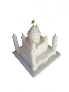 Agracraft White Marble Taj Mahal for gift
