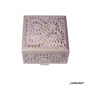 AC Soapstone Handicraft jewellery Marble Box
