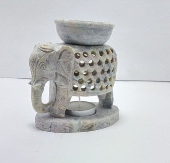 Natural Soapstone Aroma Oil Burner