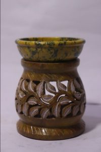 Yellow Aroma Oil Burner