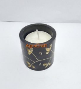 Soapstone Candle Holder 1.5 inch