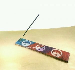 Marble Decorative Incense Stick Holder 2x10"