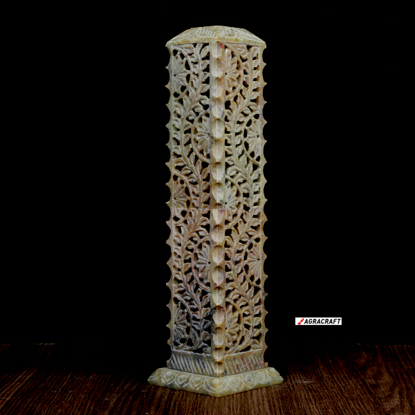 Handicraft Marble Incense Holder Carving Work
